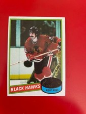 1980-81 Topps hockey #212 Grant Mulvey - Chicago Black Hawks UNSCRATCHED NRMT
