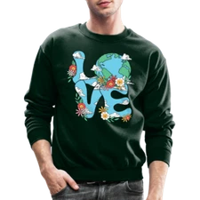 Floral LOVE Earth Day Sweatshirt