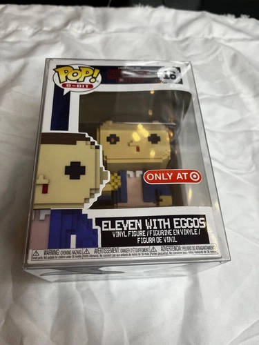 Funko Pop! 8-Bit Eleven with Eggos #16 Target Exclusive Stranger Things W Case