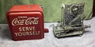 VTG. 1940’S DRINK COCA COLA 123 VENDING MACHINE HEAD WITH MECHANISM