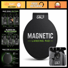 Universal Magnetic Landing Pad - Steel Core, Soft Protection for Golf Bags Acc