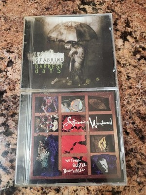 stabbing westward cd lot (2) Darkest Days,wither Blister Burn + Peel
