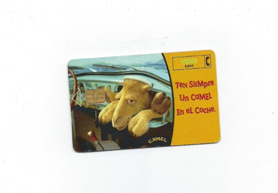 Telefonkarte (Spanien) Camel Werbung Zigarettenmarke 01/99 zstd akzeptabel