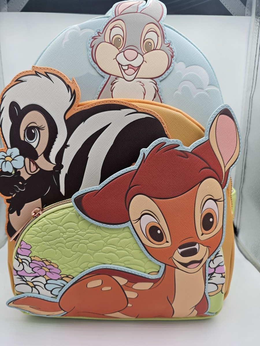 Loungefly Disney Bambi Forest Friends Triple Pocket Mini  display picture 1