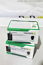 Lexmark 70C1XY0 Toner Cartridge New sealed boxes 2 included with order