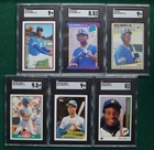 Ken Griffey Jr. rookie card lot (6) graded SGC 1989 Bowman Donruss Upper Deck RC