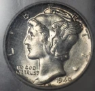 1940 10C  Mercury Silver Dime - ICG MS64 Great Starter Slab
