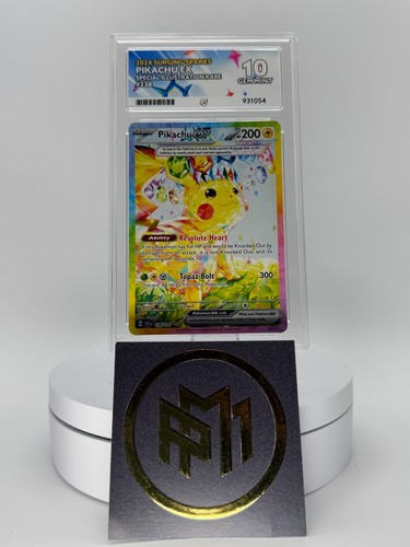 Pikachu ex graded ACE 10 for sale on eBay