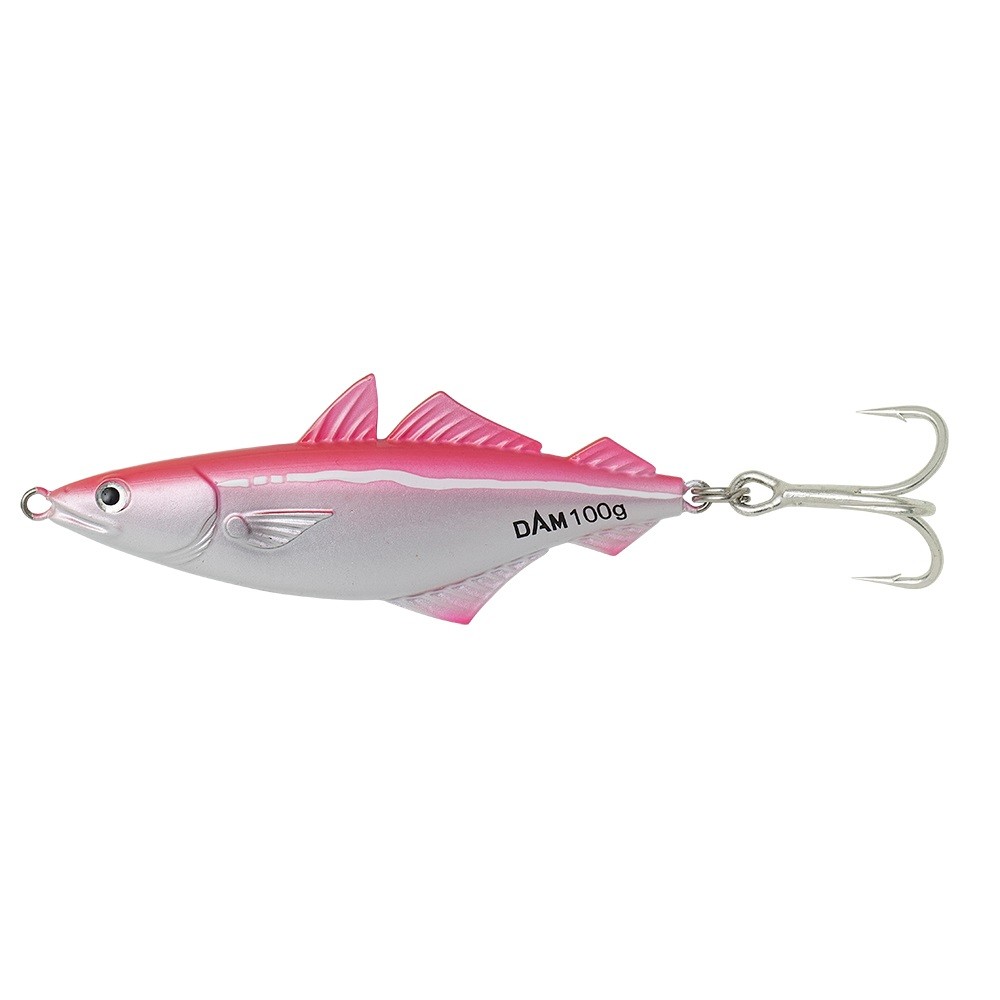 Соленая рыба DAM Salt-X Coal Fish Pilk 10 см 100 г Тонущая розовая УФ Продается в Salzwasserkder 2990₽