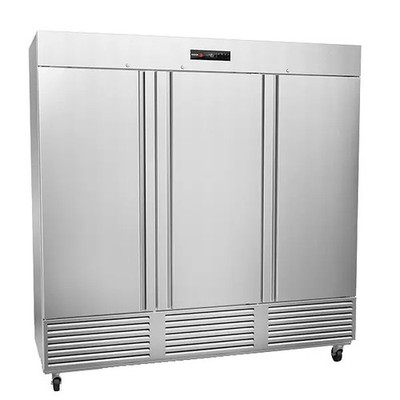 Fagor Refrigeration 84'' Stainless Steel Three Section Reach-In Refrigerator