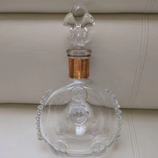 REMY MARTIN LOUIS XIII EMPTY BOTTLE COGNAC BACCARAT CRYSTAL DECANTER