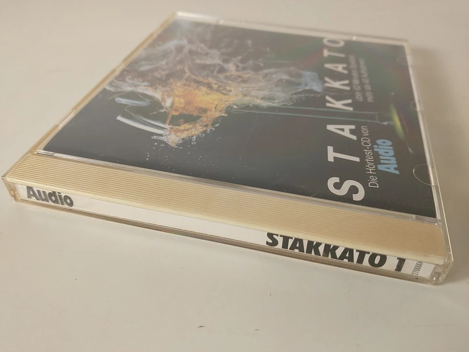 Stakkato 1 AUDIO Audiophile Hörtest CD 1984 neuwertig - Bild 4 von 4