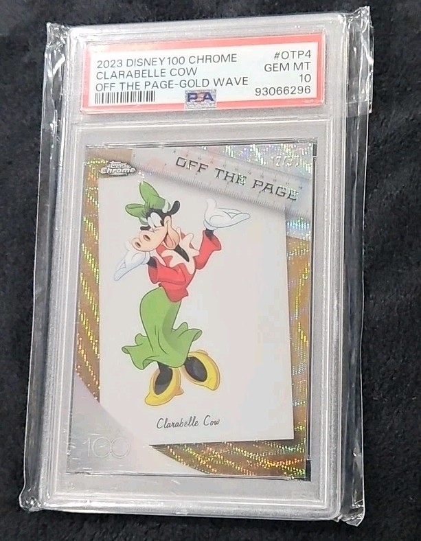 koinu2　ミニー Topps Chrome Disney ゴールド Goldin