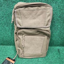 Tactical Baby Gear Coyote Brown Mod Panel 004 Zip Wipe Diaper 2 Compartment Bag