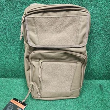 Tactical Baby Gear Coyote Brown Mod Panel 004 Zip Wipe Diaper 2 Compartment Bag