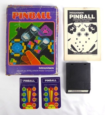 Intellivision Spiel in OVP -- PINBALL -- Mattel (no Atari)