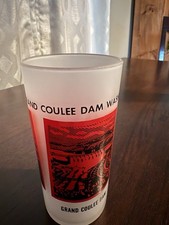 Vintage Washington Grand Coulee Dam 1950 fros...