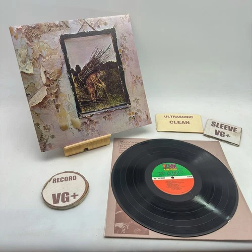 Led Zeppelin- Untitled (ZOSO) VG+/VG+ Ultrasonic Clean 1977 Vinyl Record