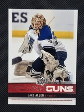 Jake Allen 2012-13 Upper Deck Young Guns #244 Rookie Card. rookie card picture