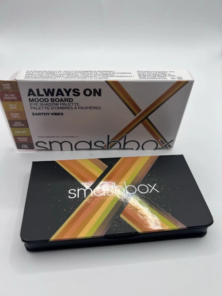Smashbox Always On Mood Board Eye Shadow Palette Earthy Vibes NEW - Image 2 of 3