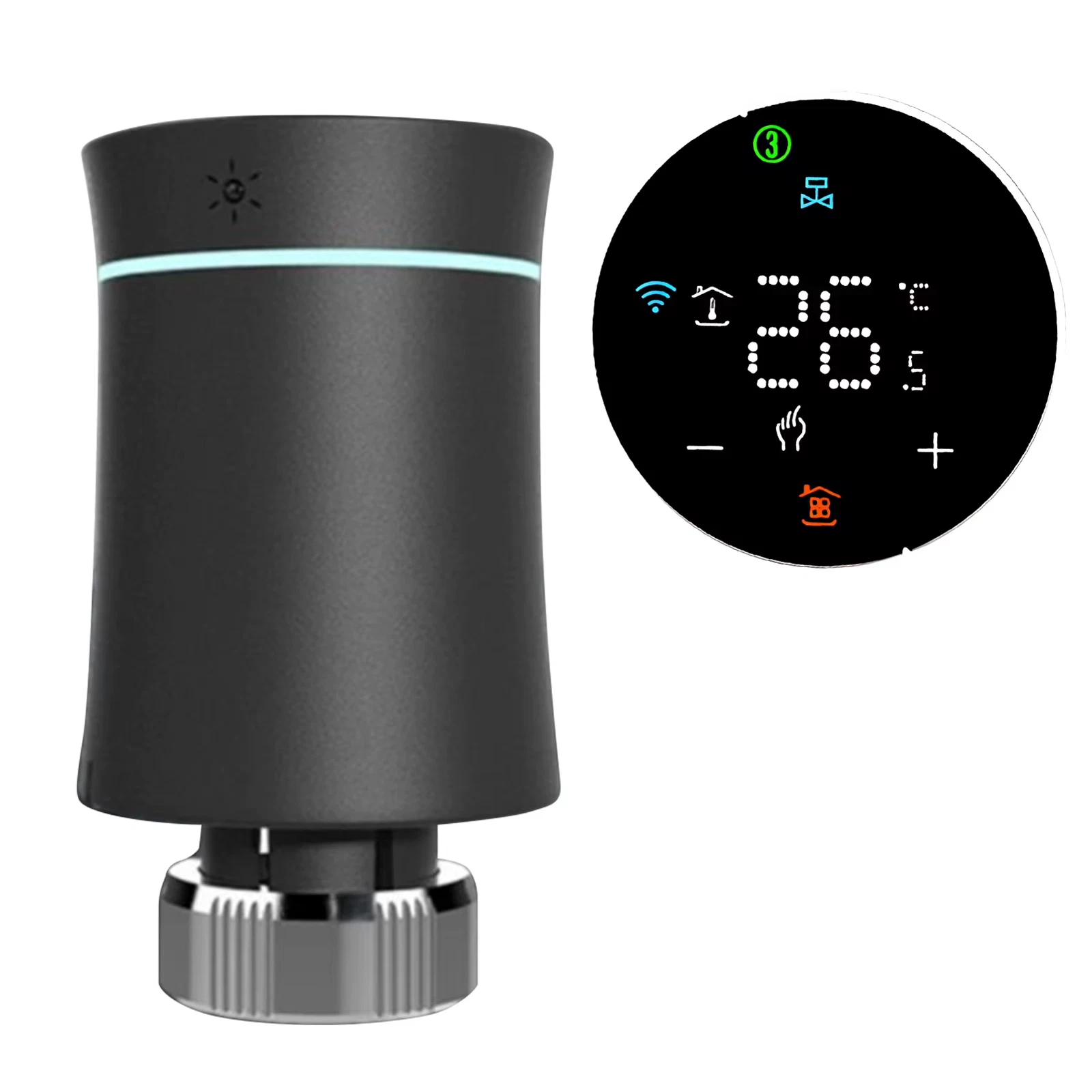 Smart Radiator Thermostat for Air Conditioner &Radiator Wifi Thermostat with APP