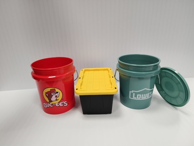 #ad Lowe#x27;s Lowes TEAL Mini Bucket Buc ee#x27;s Mini Bucket amp; Teeny Tote 3pk $14.99
