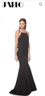 chinese dress ladies Jarlo's Laura All Over Lace Cami Strap Midi Dress in Black – Jarlo London main image 1