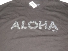Local Motion Aloha The Shaka Hand Collage T Shirt Size XL Hawaii Hawaiian Tiki