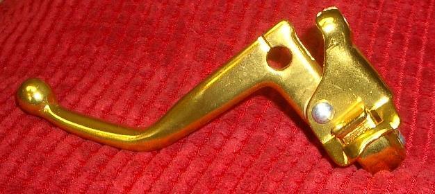 NOS Front Prebent Old School BMX Bike Gold Brake Lever