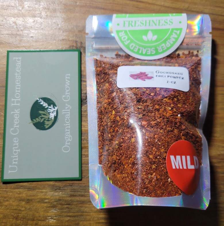 Polvo de chile coreano Gochugaru molido suave 1.500-10.000 escamas Scoville