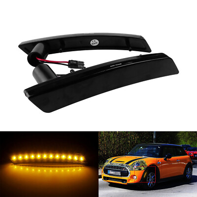 LED Side Marker Indicator Light For Mini Cooper R55 R56 R57 R58 R60 R61 ...