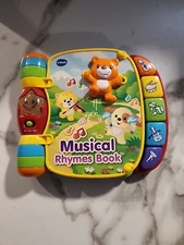 VTech Musical Rhymes Book Tested Working
