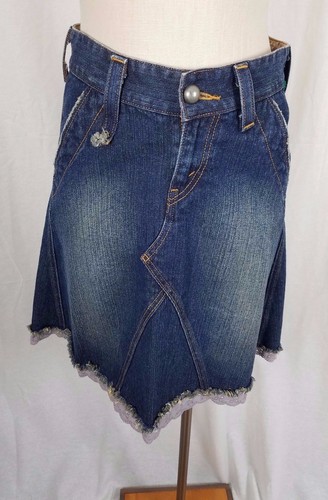 Levis Slouch 504 Lace Denim Blue Jean 