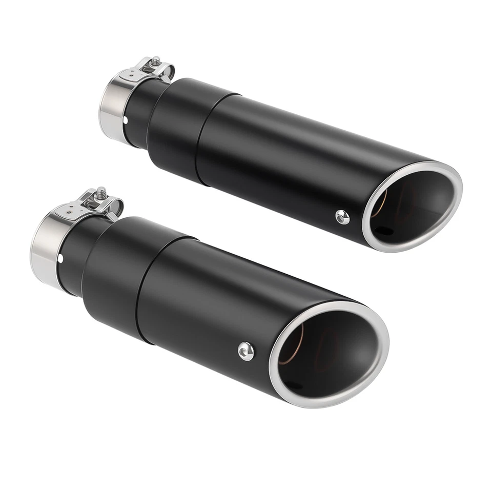 2X Exhaust Tail Muffler Pipes For Indian Scout Sixty Rogue Bobber 2015-2024 2025 Foto 3 de 4