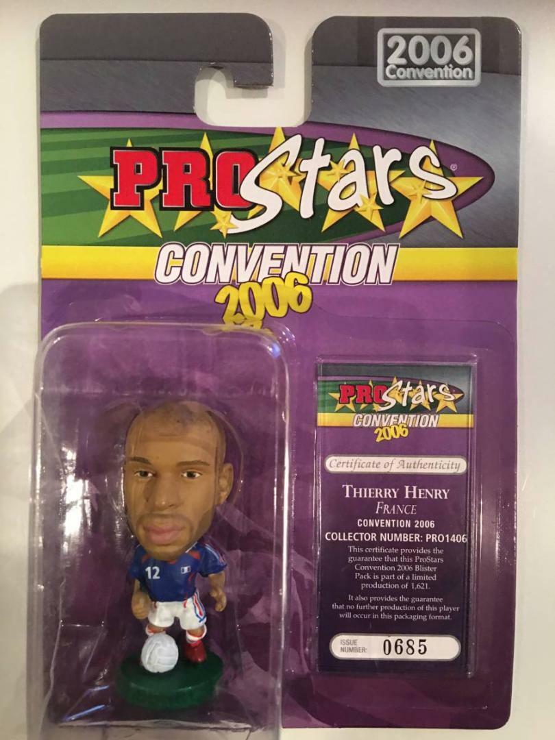 230★サッカー★thierry henry★prostars★フィギュア Corinthian Prostars Thierry Daniel Henry Action Figure