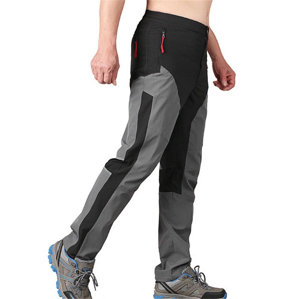 Men Hiking Pants Outdoor Fishing Cycling Breathable Quick Dry Long Trousers
Opens in a new window or