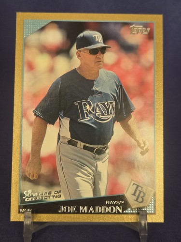 2009 Topps GOLD /2009 Joe Maddon #216 Tampa Bay Rays
