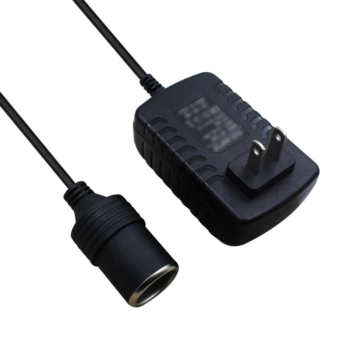 240V Mains Plug to 12V Socket Adapter Converter Car Lighter 2A DC/AC