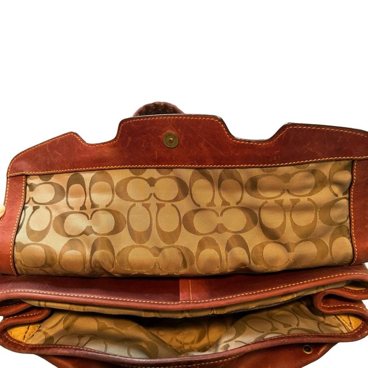 Rare Vintage Limited Edition Coach Burgundy Studded Rare Vintage Limited Edition Coach Burgundy Studded