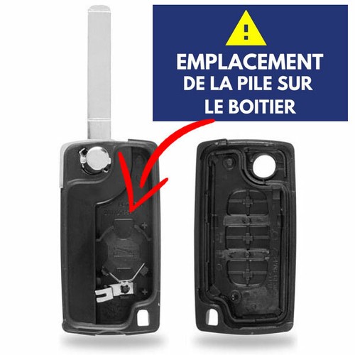 Plip Case Remote Control Box for Citroen C4 Picasso Jumpy Jumper Key - Picture 2 of 4