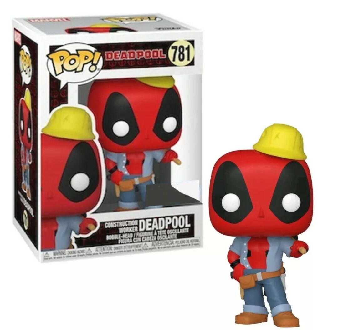 アメコミ funko pop Funko Pop! Marvel Construction Worker Deadpool #781 WALMART
