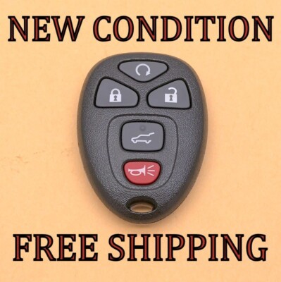 2x OEM Keyless Entry Remote OUC60270 – Cadillac Chevrolet GMC Buick – Refurbished With New Batteries