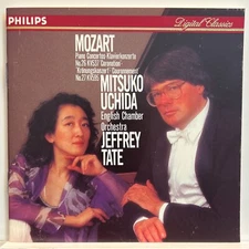 Mozart, Uchida, Tate : Piano Concertos No. 26 KV537 / No. 27 KV595 (CD) *V Good*