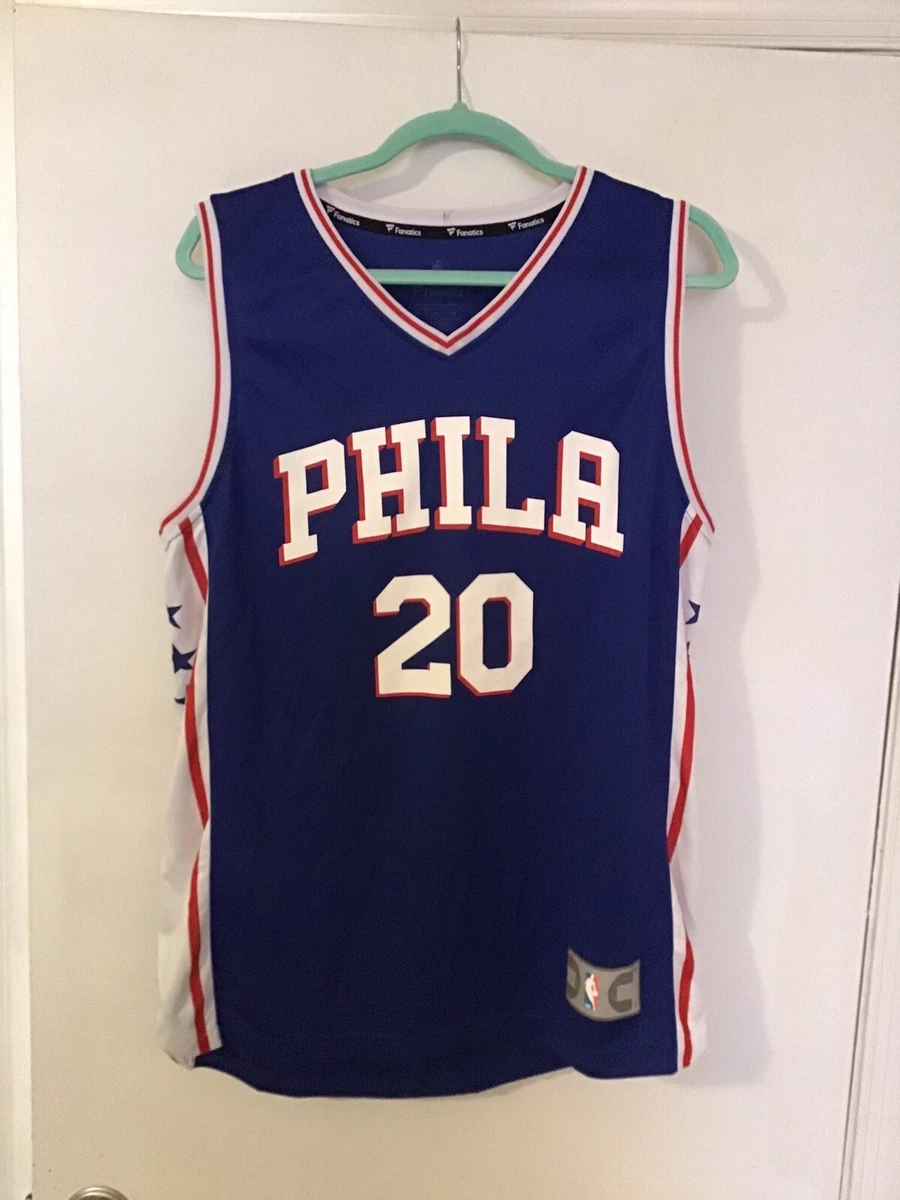 Nike Markelle Fultz NBA Philly 76ers Sixers Jersey Size Med.