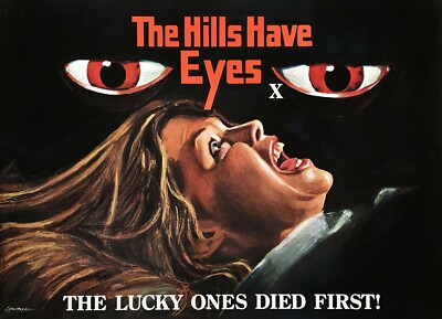 The Hills Have Eyes movie poster : Wes Craven : 12 x 16 inches 