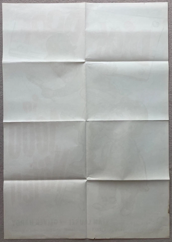 Dick und Doof in 1000 Nöten EA - Filmplakat 1957 Laurel und Hardy - Bild 2 von 2