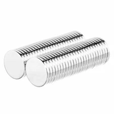 1/2 x 1/16 Inch Neodymium Rare Earth Disc Craft Magnets N42 (50 Pack)
