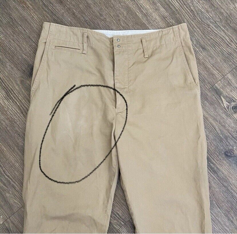 Mens Visvim High-Water Chino Hw Bb Pants 121205008001 Cotton Mens Visvim High-Water Chino Hw Bb Pants 121205008001 Cotton