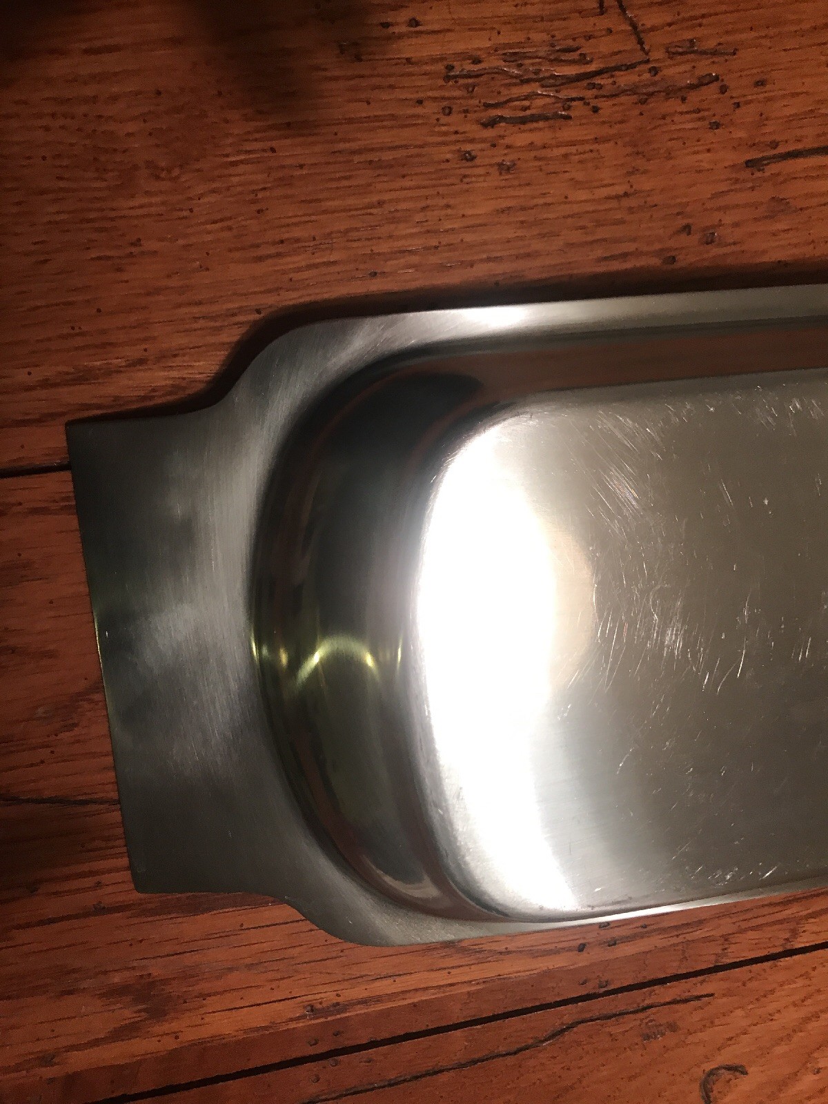 Vintage Japan International Decorator Stainless 18/8 Serving Platter