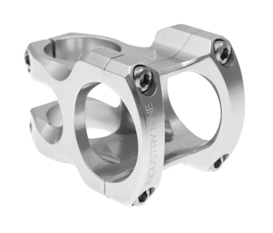 Industry Nine A35 MTB Mountain Bike Bicycle Stem Silver +/- 7 degree 35.0 x 50mm - Image 4 of 4